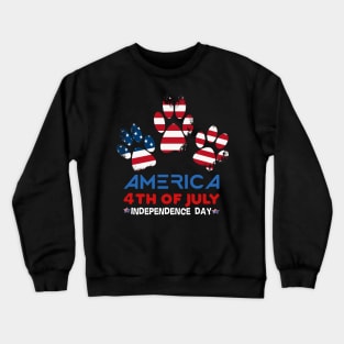 America 4th of july ..independence day celebration. Crewneck Sweatshirt